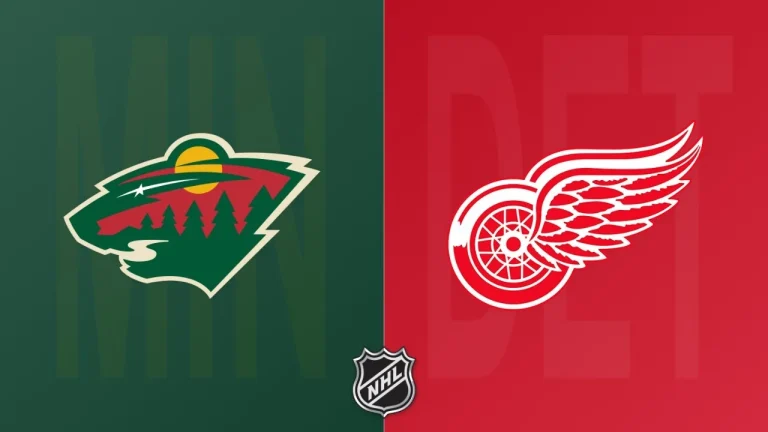 Minnesota Wild Favored on the Road Against Struggling Detroit Red Wings